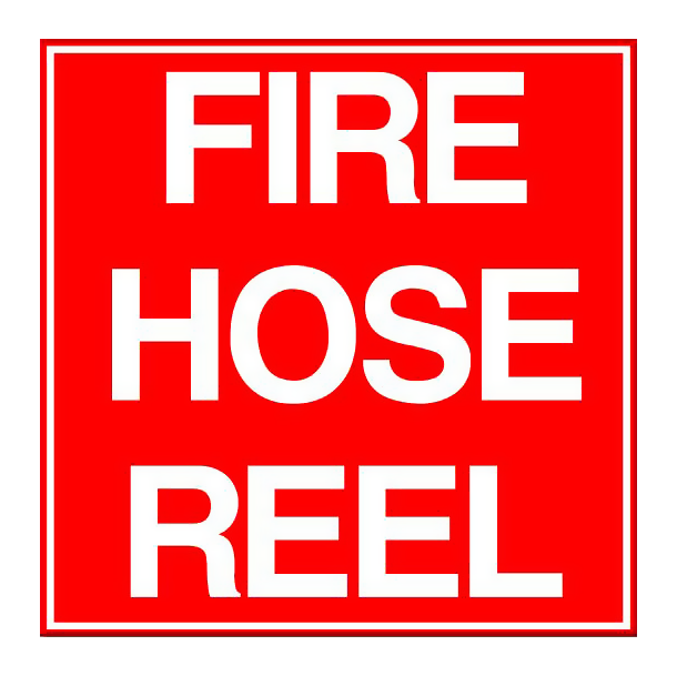 Fire Hose Reel - Text Only