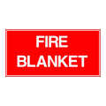 Fire Blanket - Text Only