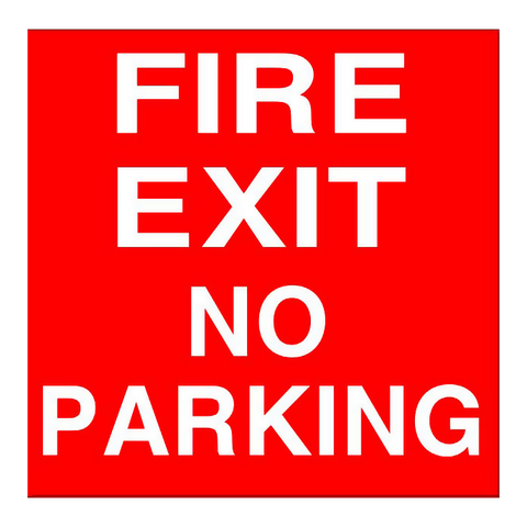 Fire Exit - No Parking