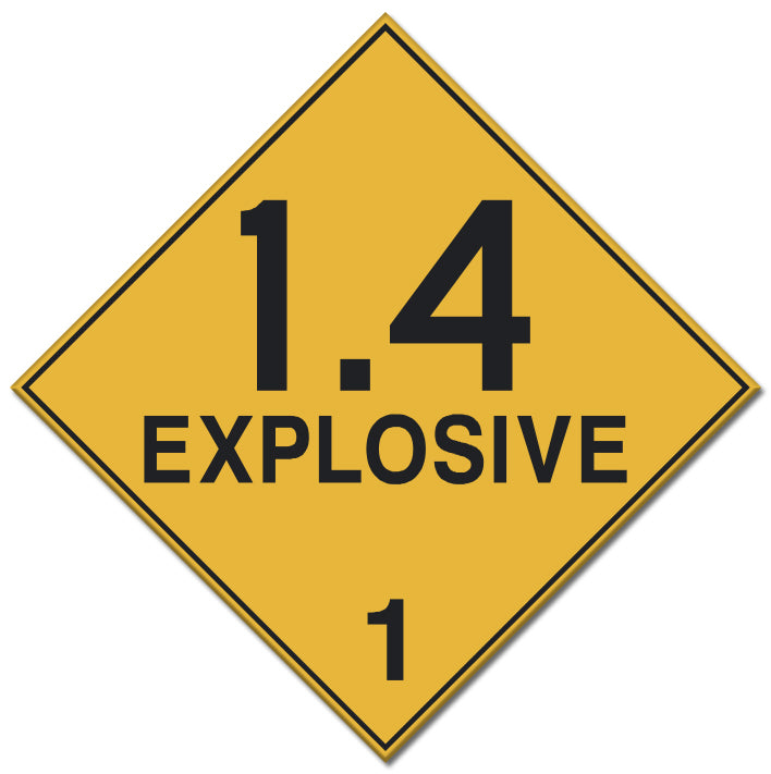 Division 1.4 Explosive (Class 1)