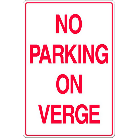 No Parking on Verge
