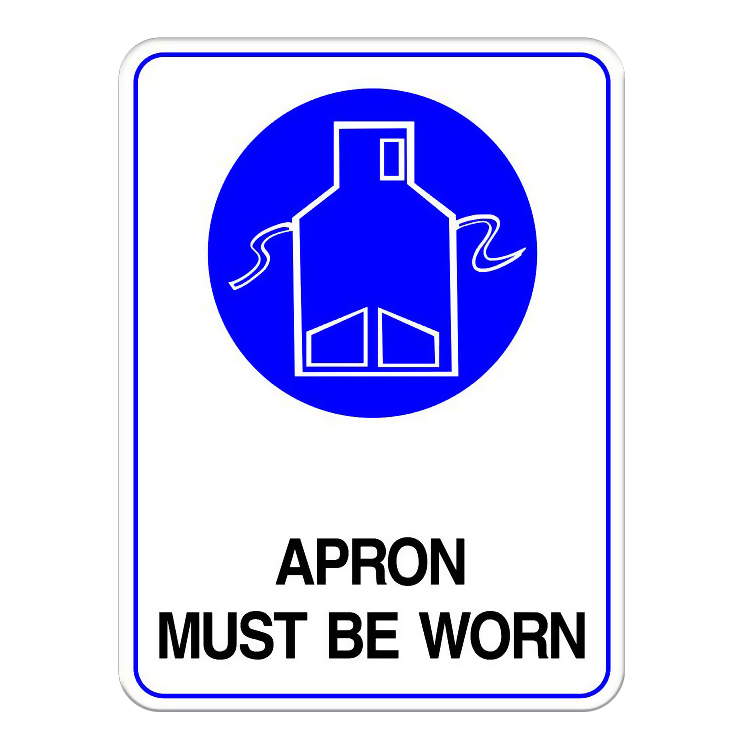 Apron Must Be Worn