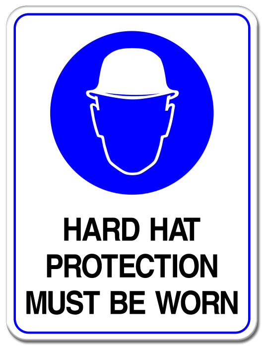 Hard Hat Protection Must Be Worn