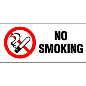 No Smoking - Wide