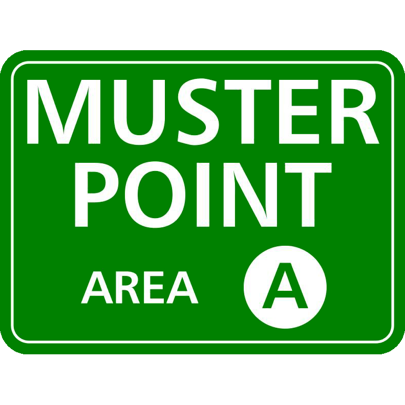 Muster Point with Area Code