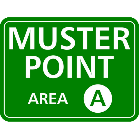 Muster Point with Area Code
