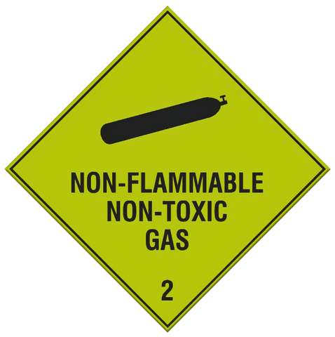 Non-Flammable Non-Toxic Gas